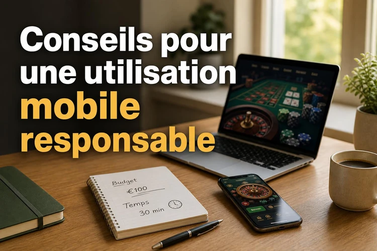 Conseils pour une utilisation mobile responsable