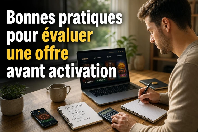 Bonnes pratiques pour évaluer une offre avant activation
