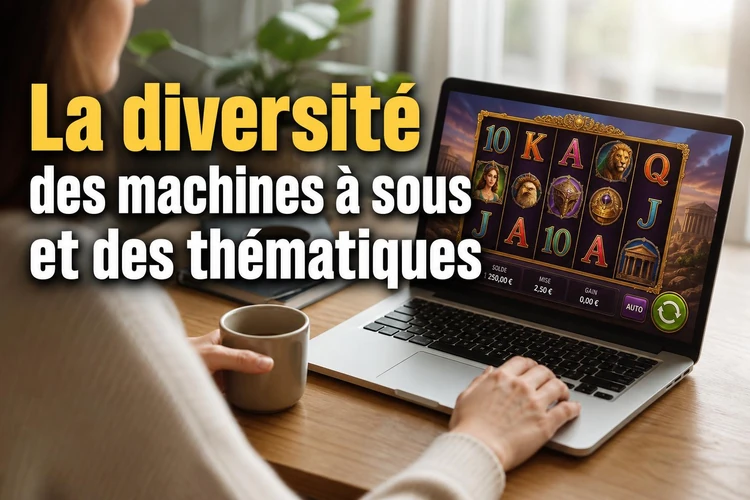 La diversité des machines à sous et des thématiques