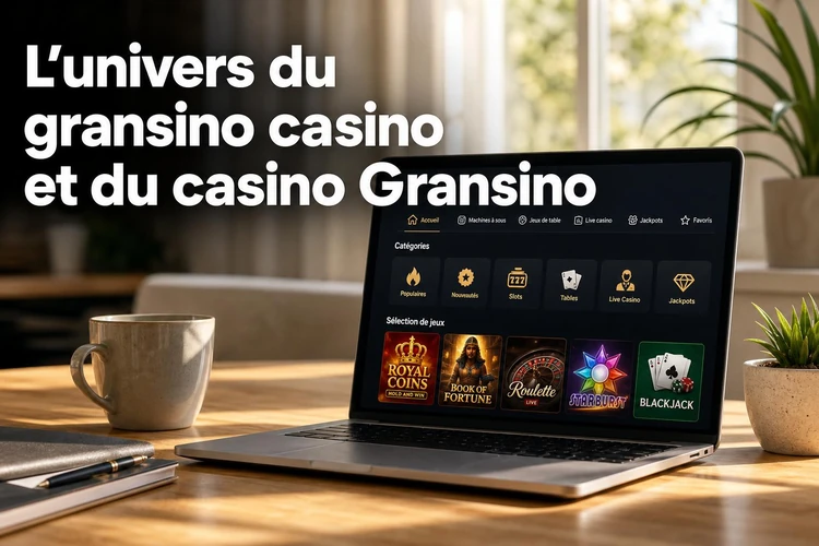 L'univers du Gransino Casino et du casino Gransino